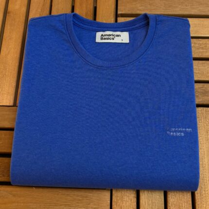 CAMISETA  100% ALGODÃO MENEGOTTI STONED AZUL ROYAL